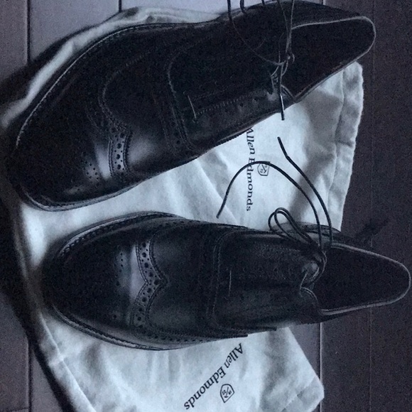 Allen Edmonds McAllister Black Shoes main image 4